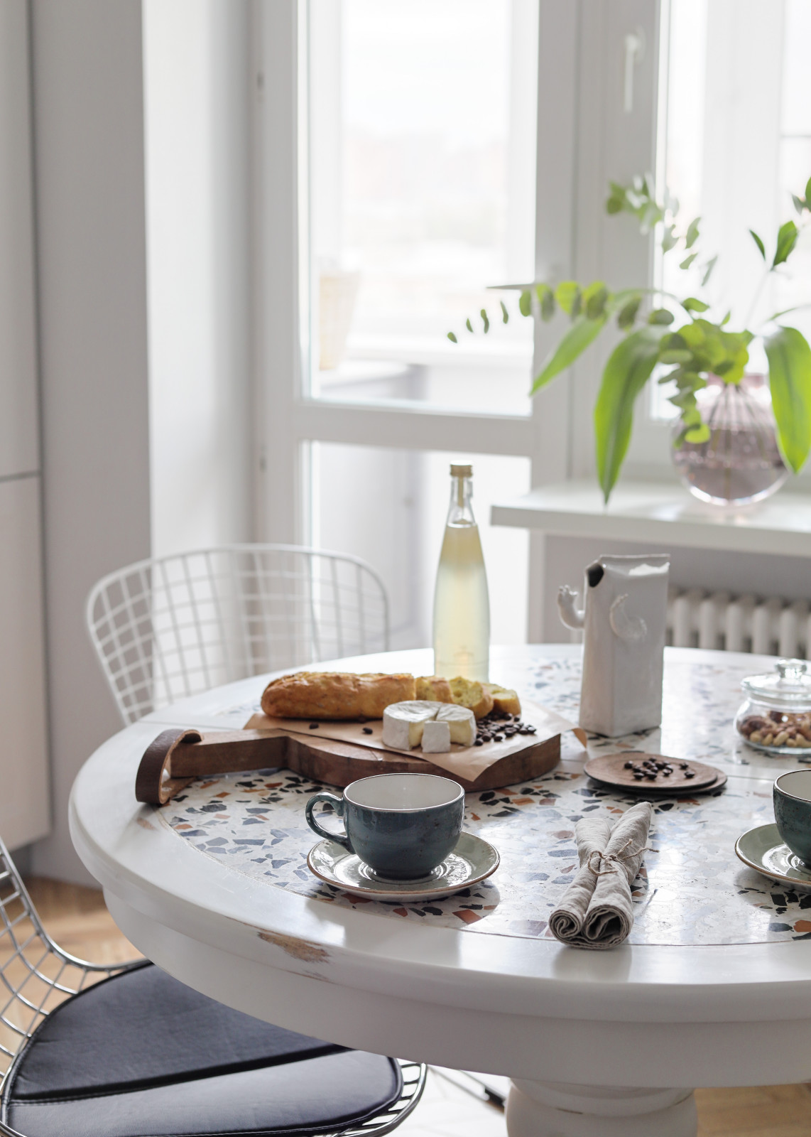 Chic interior for young couple