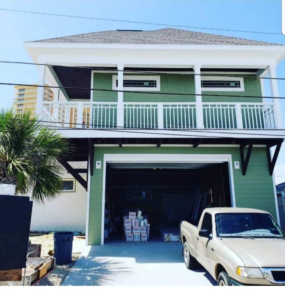 Garage - coastal garage idea in Miami