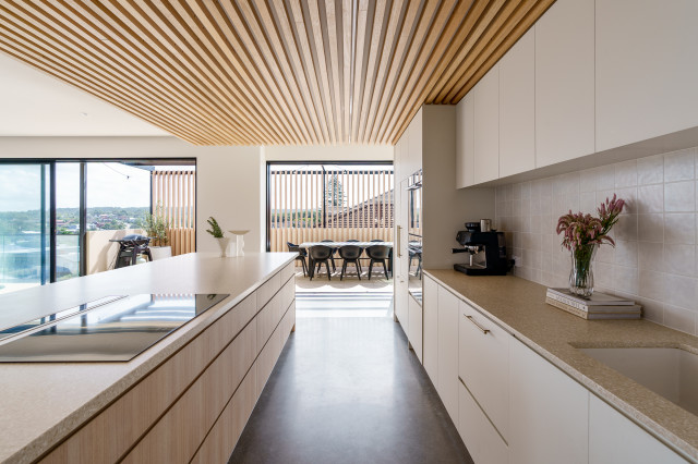 Redhead Custom Home trendy-koekken
