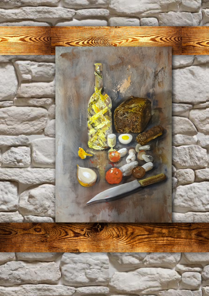 Интерьер каминного зала