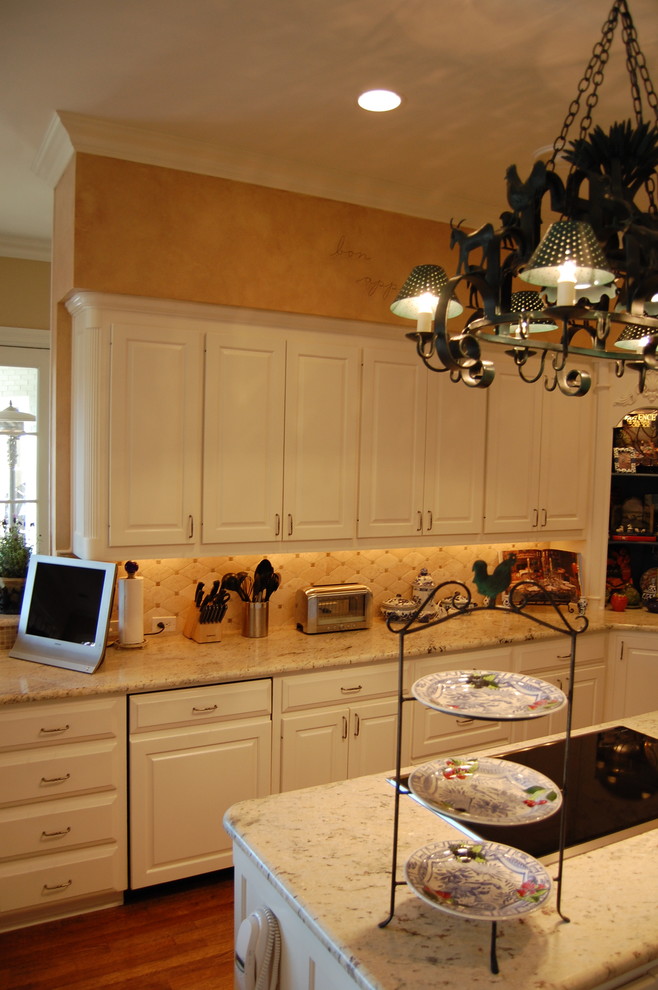 This is an example of a traditional kitchen in New Orleans.