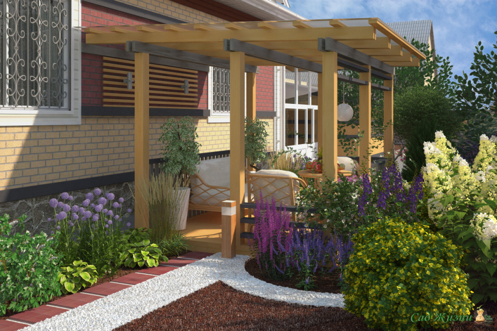 Дизайн приусадебного участка в г. Богданович, Свердловская область