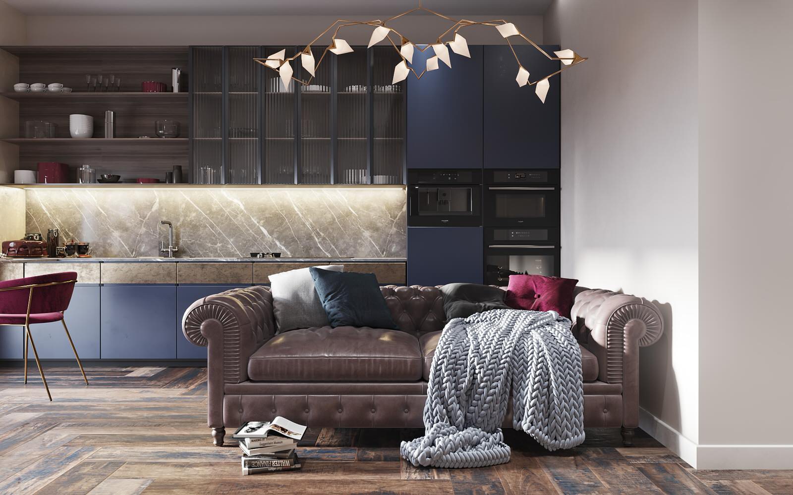 Кухня - гостиная хозяйская