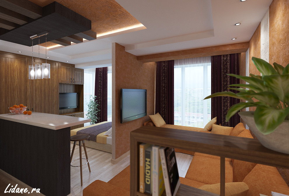 Квартира студия 40м.кв. ул. Санаторная, ЖК «Романовский». Сочи.