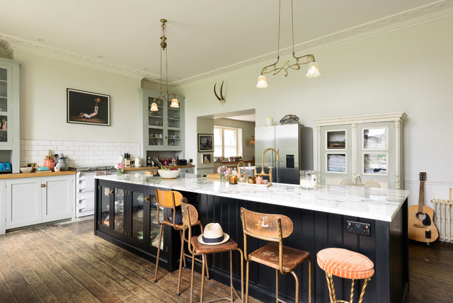 The Frome Kitchen by deVOL eclectic-kitchen