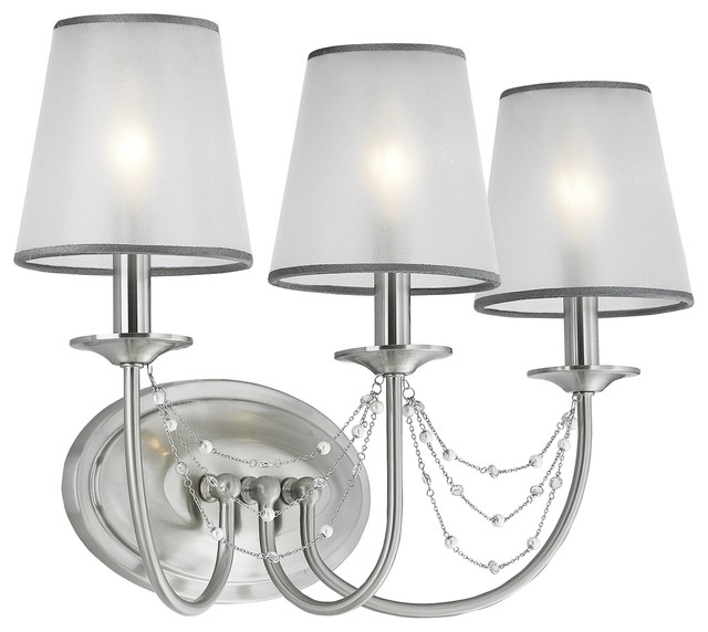 Murray Feiss Vs42003 Bs Aveline Bathroom Light Brushed Steel Murray Feiss Vs42003 Bs Aveline Bathroom Light Brushed Steel