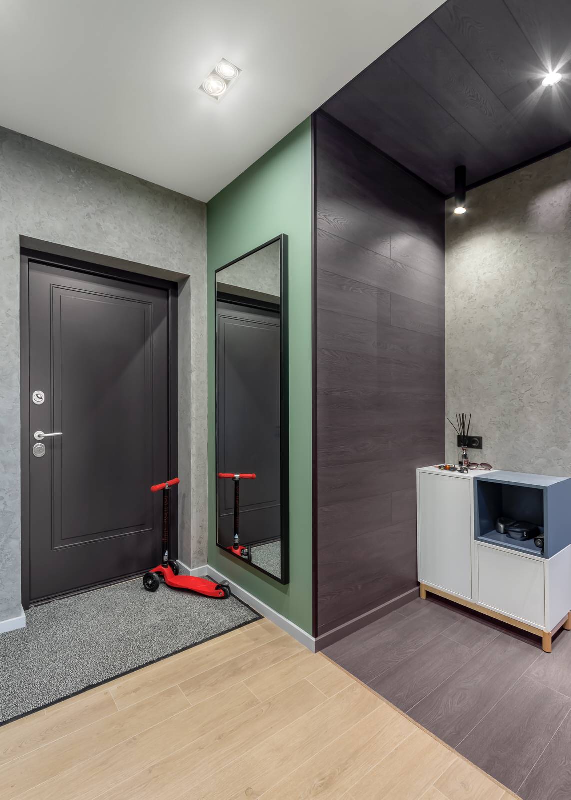 Интерьер в стиле "Яркий лофт"