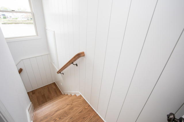 A Custom Kitchen with a View escalier