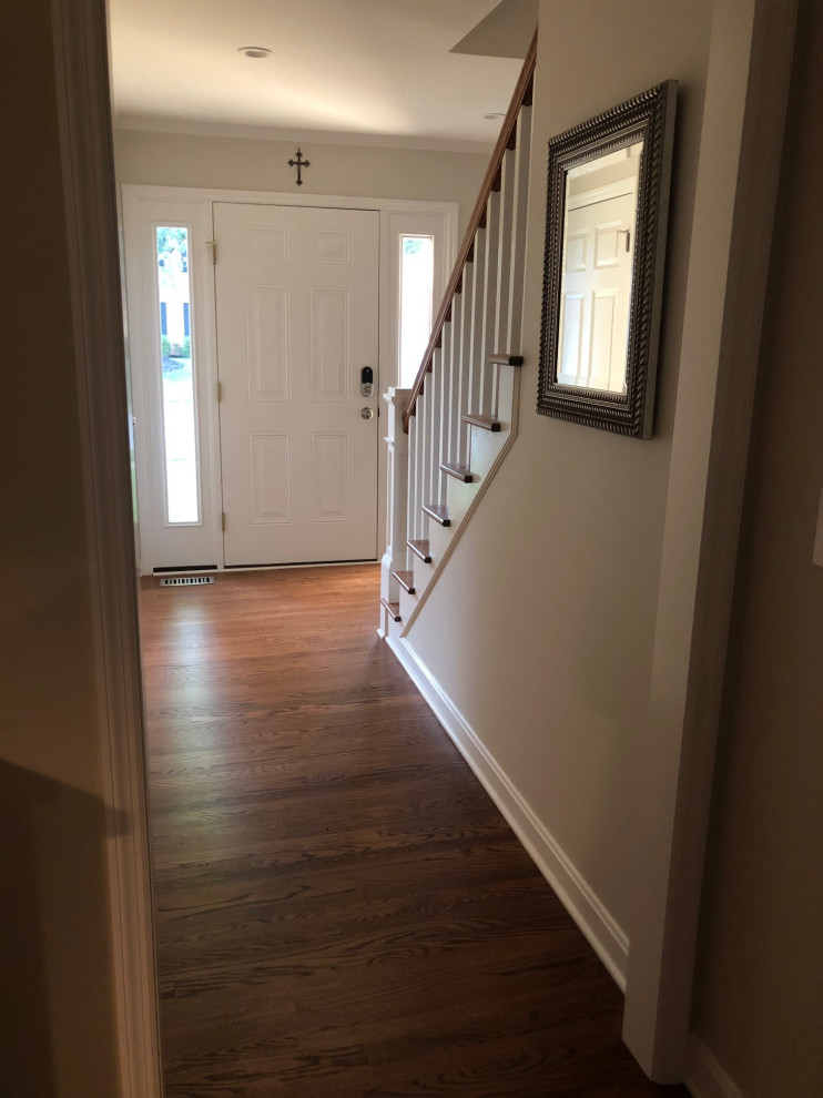 Two of the same rug or one runner and one mat for the entryway?