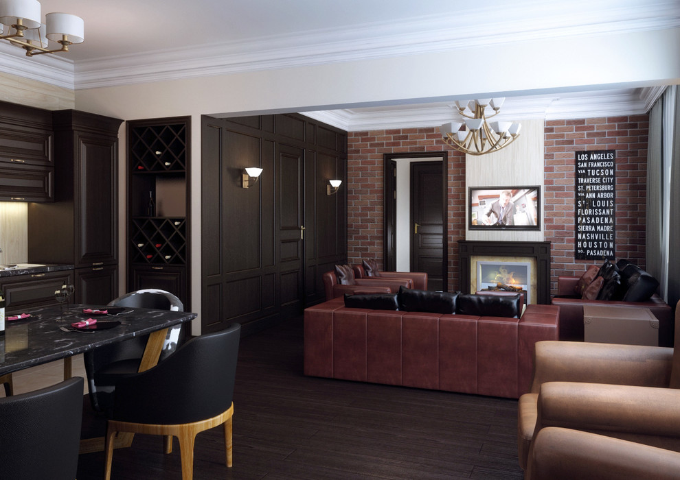 Интерьер квартиры на Багратионовской улице