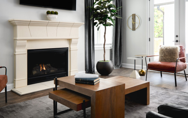 Living Room transitional-living-room
