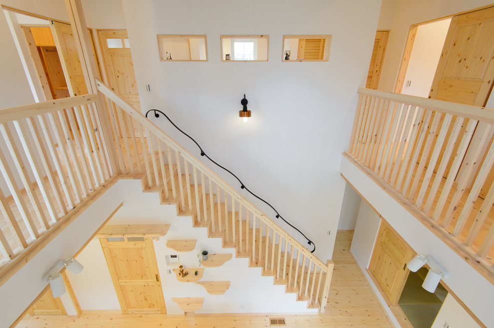 Example of a danish staircase design in Other