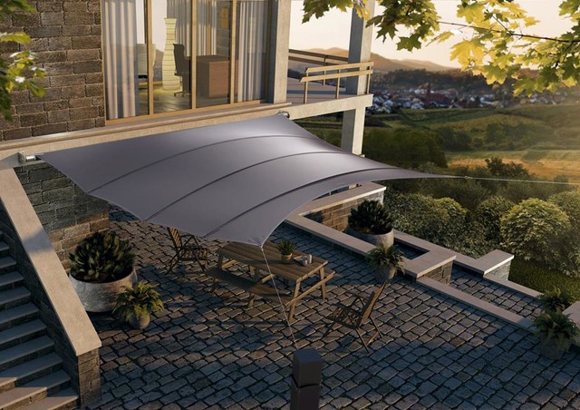 fiamma f80s markise in verschiedenen Längen Gehäuse schwarz / Tuch Roy — Crafter-Gen2 Sonnensegel Como 2 Anthrazit, bar bag F65L and F65Eagle awnings Größe:Flüssigerdgas