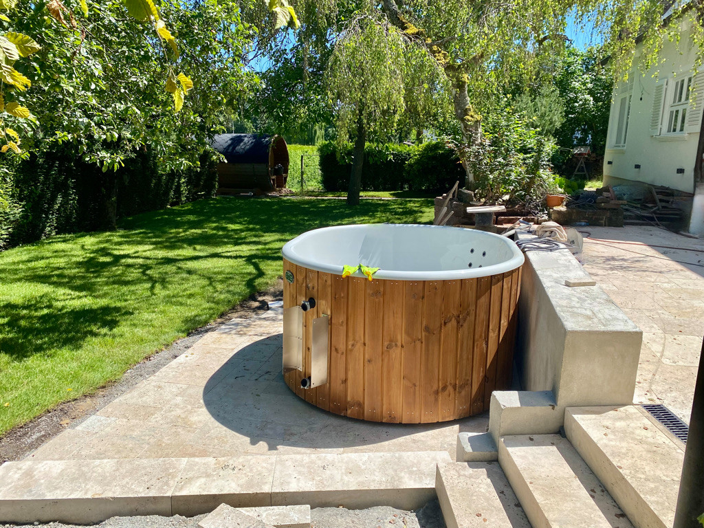 Gesamte Gartenanlage