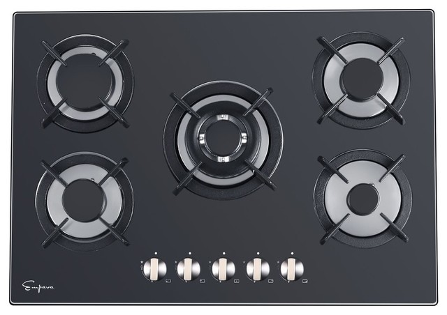 Black Tempered Gl5 Italy Sabaf Burners Stove Top Gas Cooktop 30 Contemporary Cooktops By Empava Appliances Inc Black Tempered Gl5 Italy Sabaf Burners Stove Top Gas Cooktop 30 Contemporary Cooktops By Empava Appliances Inc
