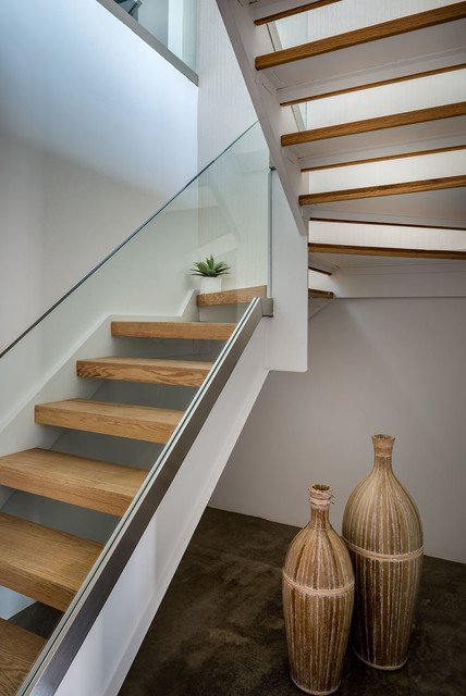 255 Bowery - Staging moderne-escalier