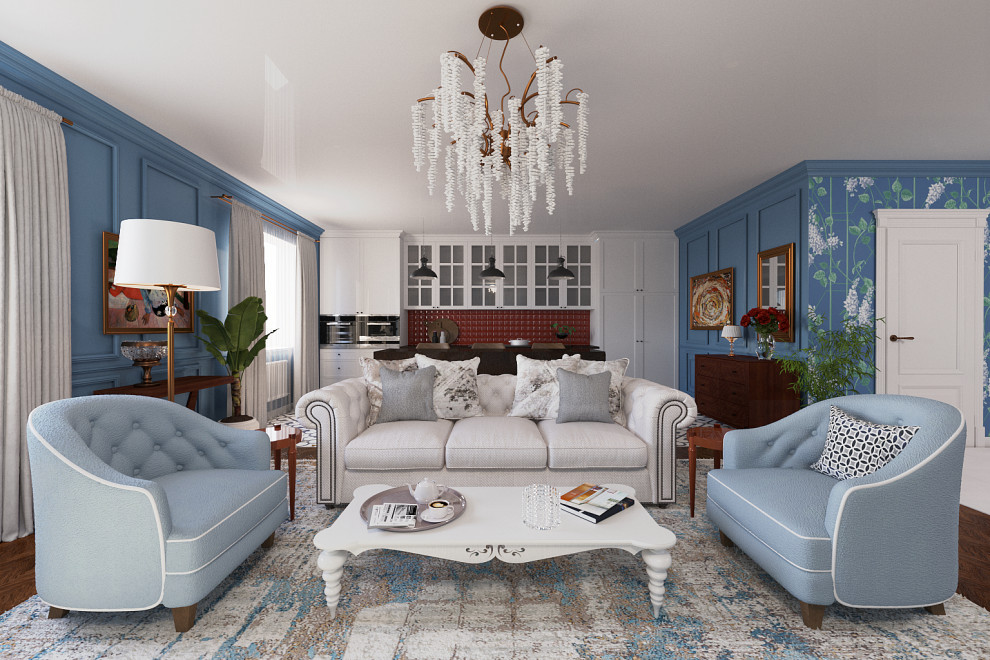 Проект кухни - гостиной