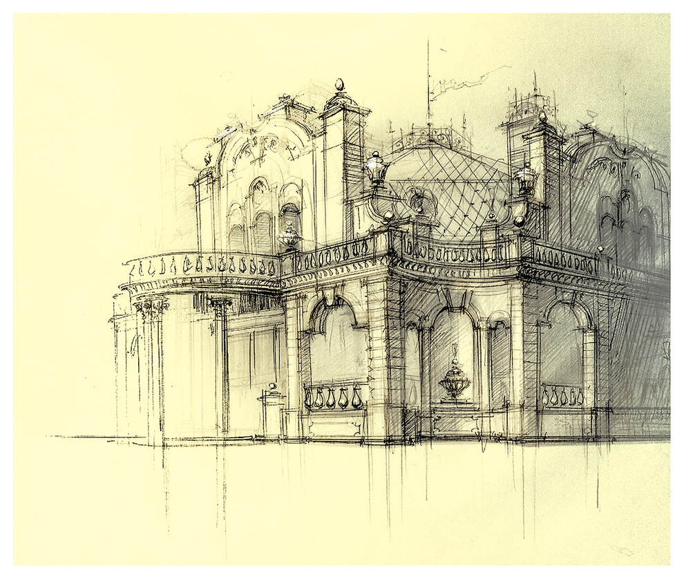 Эскизы - архитектура