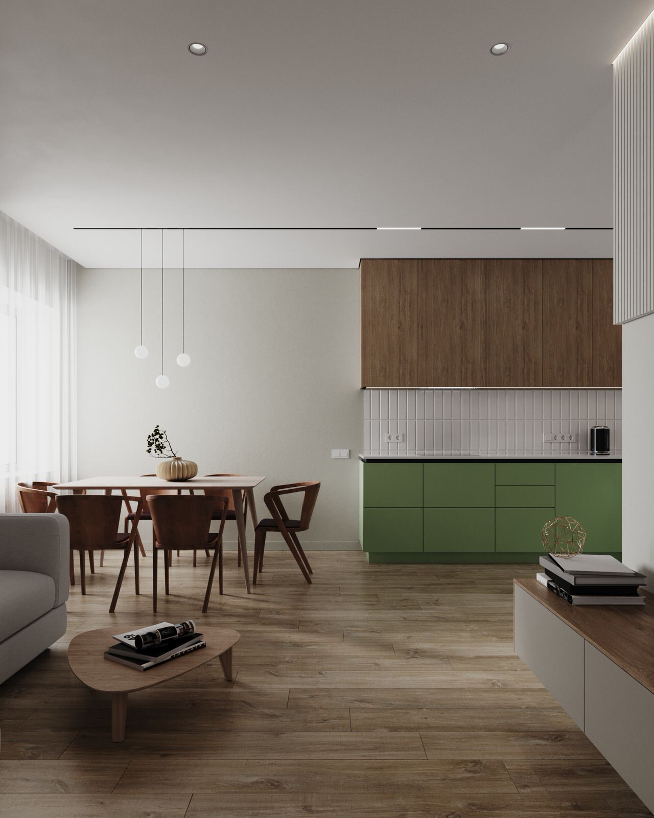 Дизайн проект квартиры 160м