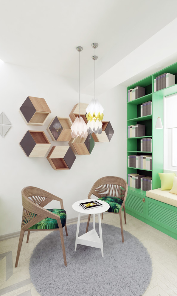 Гостинная и спальня в современном стиле