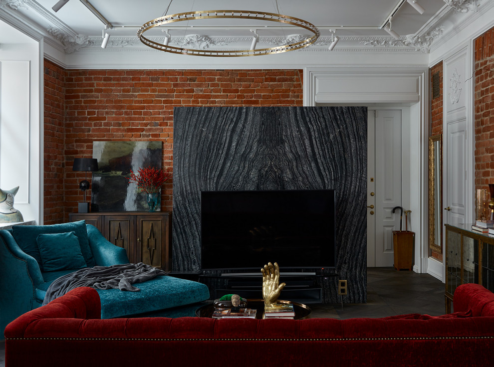 Гостиная, ТВ-зона.