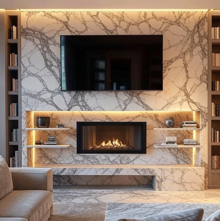 Custom TV Feature Wall