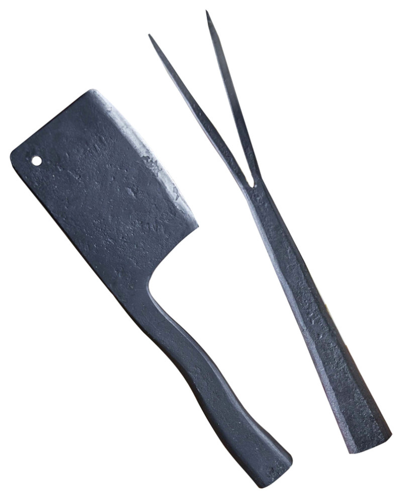 Cheese Knives, Set of 2 Contemporary Cheese Knives by