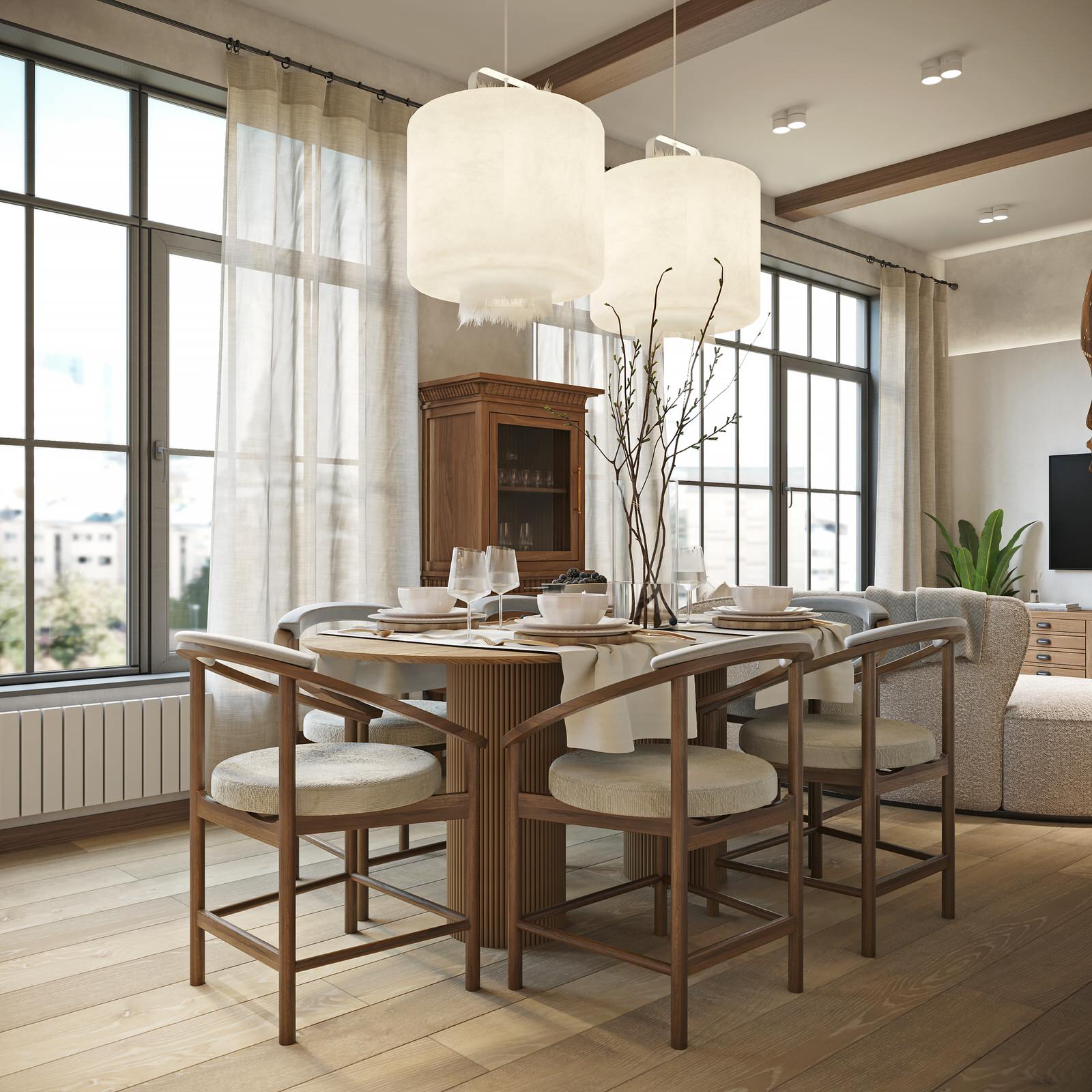 Дизайн-проект квартиры в центре 50.1 кв.м