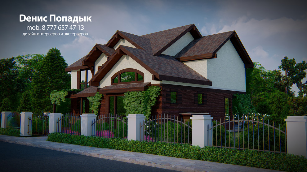 Дизайн проект дома и участка