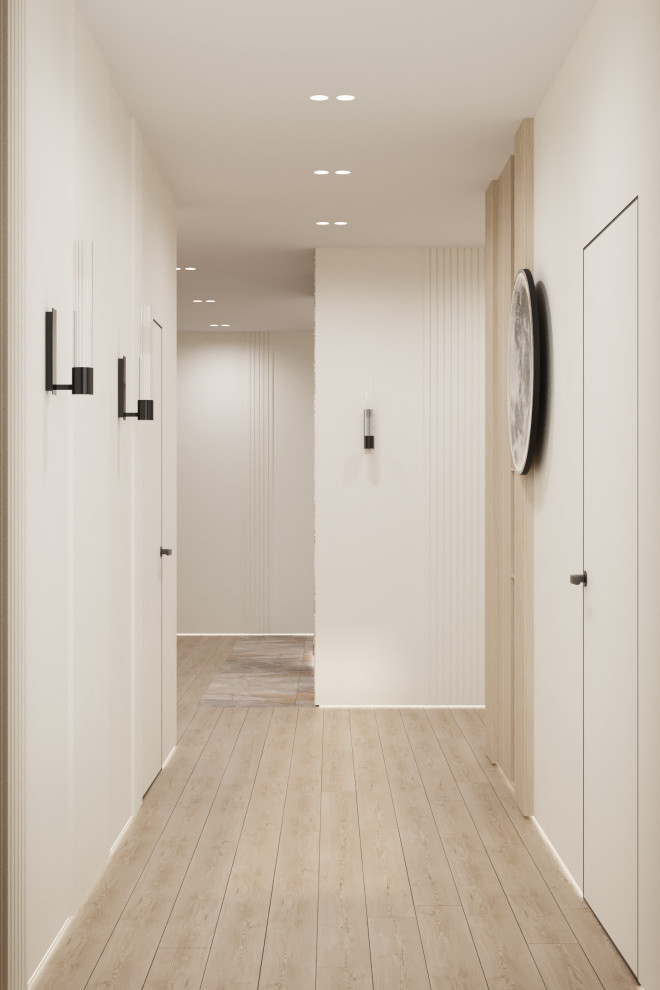 3 этаж частного жилого дома. Холл. Лестница