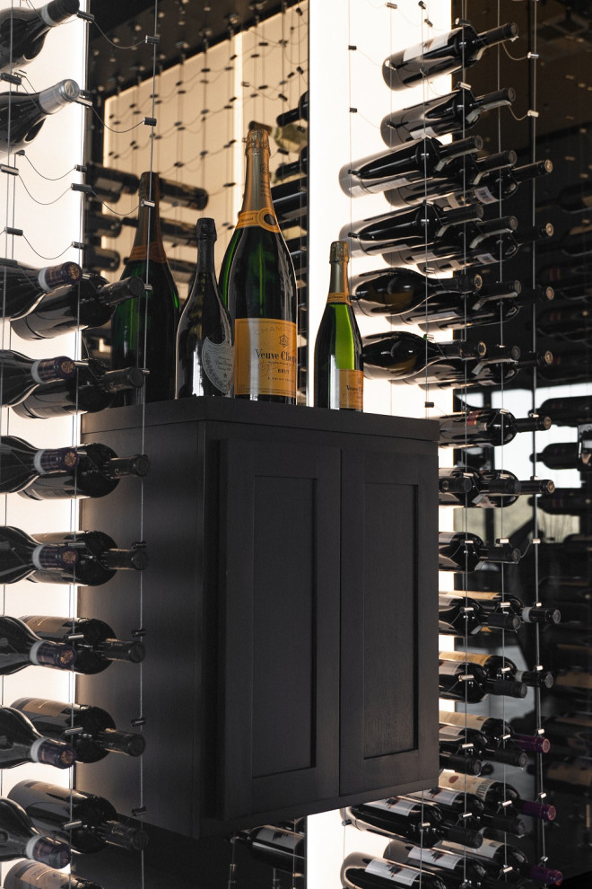 Wall Wine for Modern Home Wine Cellar in Miami Modern Wine
