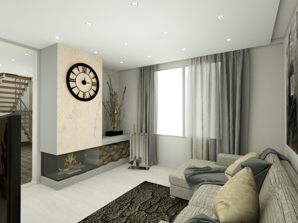 кухня-столовая частного дома