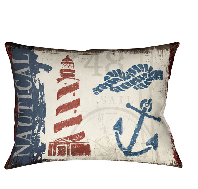 Nautical Master Decorative Pillow, 14"x20"