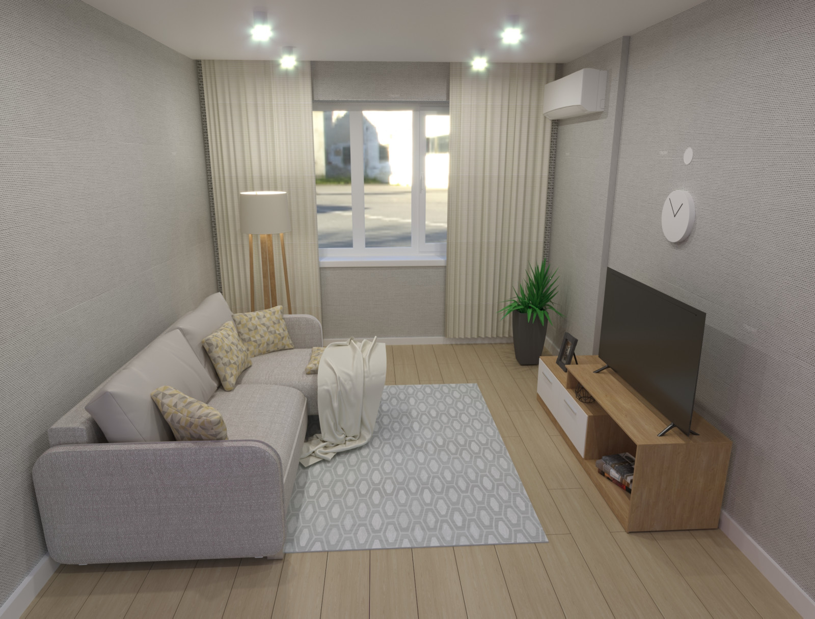 Дизайн-проект в скандинавском стиле