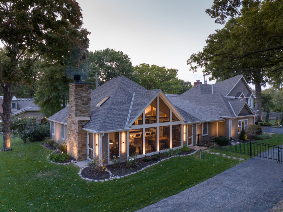 Prairie Village Screen Porch and Interior Transformation