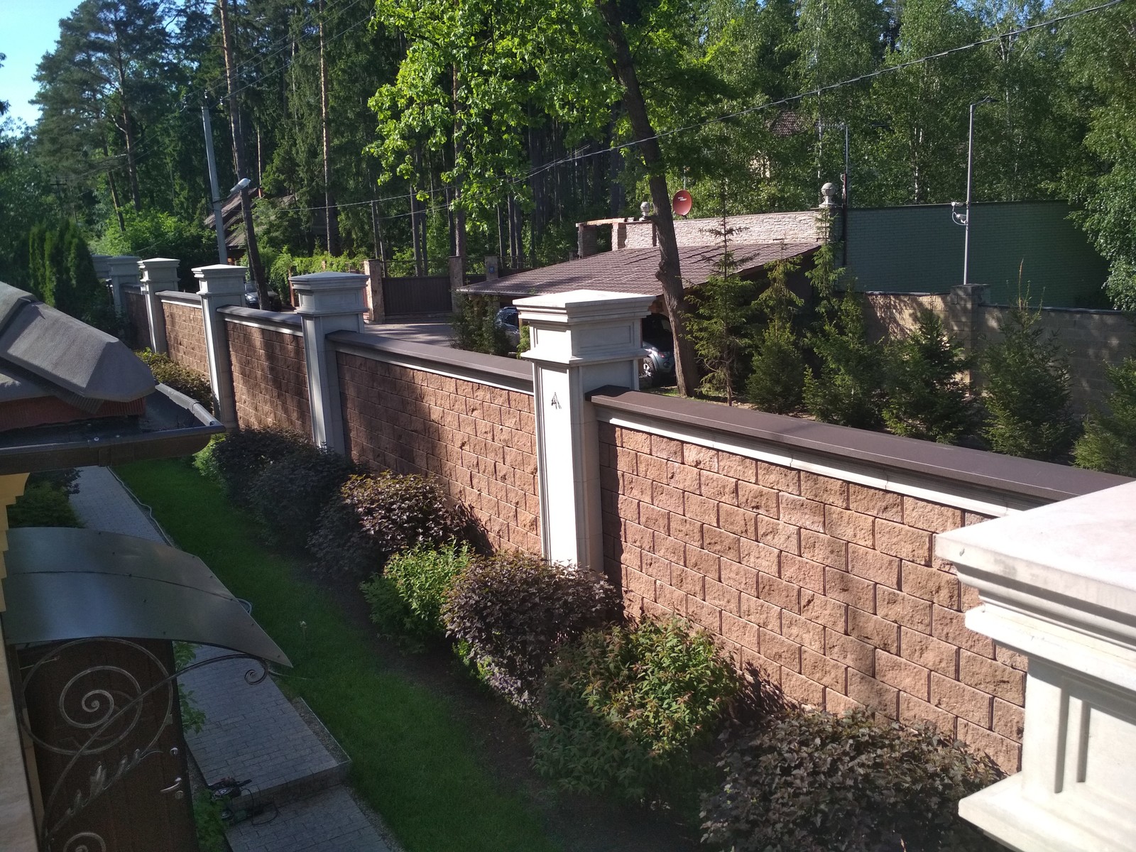 Отливы и козерк