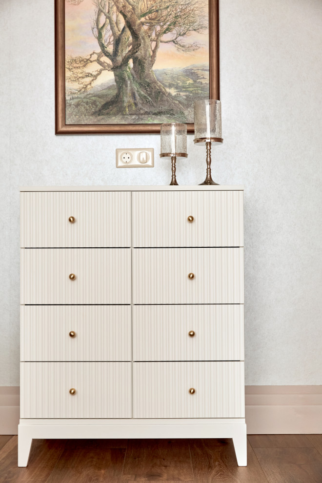 Квартира в пастельных оттенках