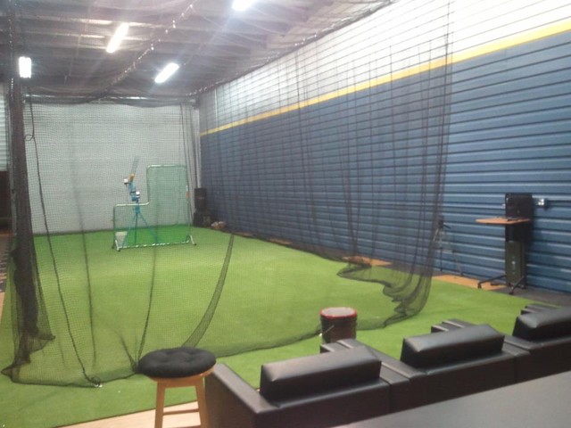Indoor sports training facility