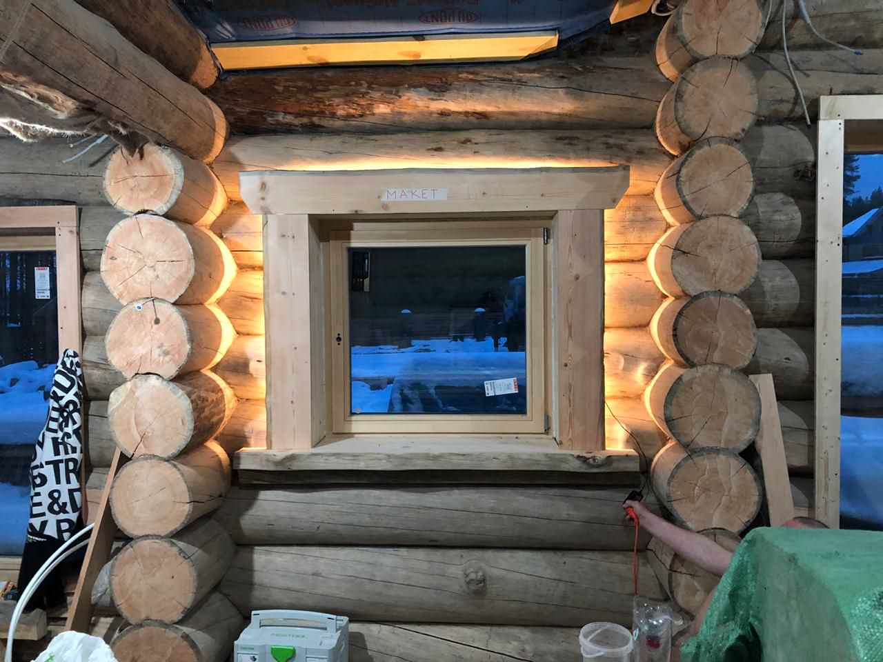 Русская парная в старорусском сказочном стиле