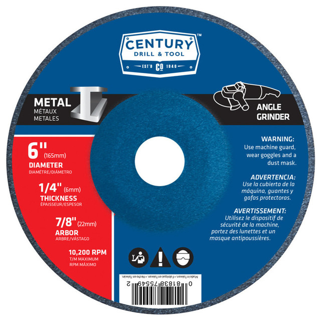 DIABLO 4-1/2 In. X 1/8 In. X 7/8 In. Masonry Cutting Disc With Type 27 Depressed Center 10 Pack Dbd045125701c010