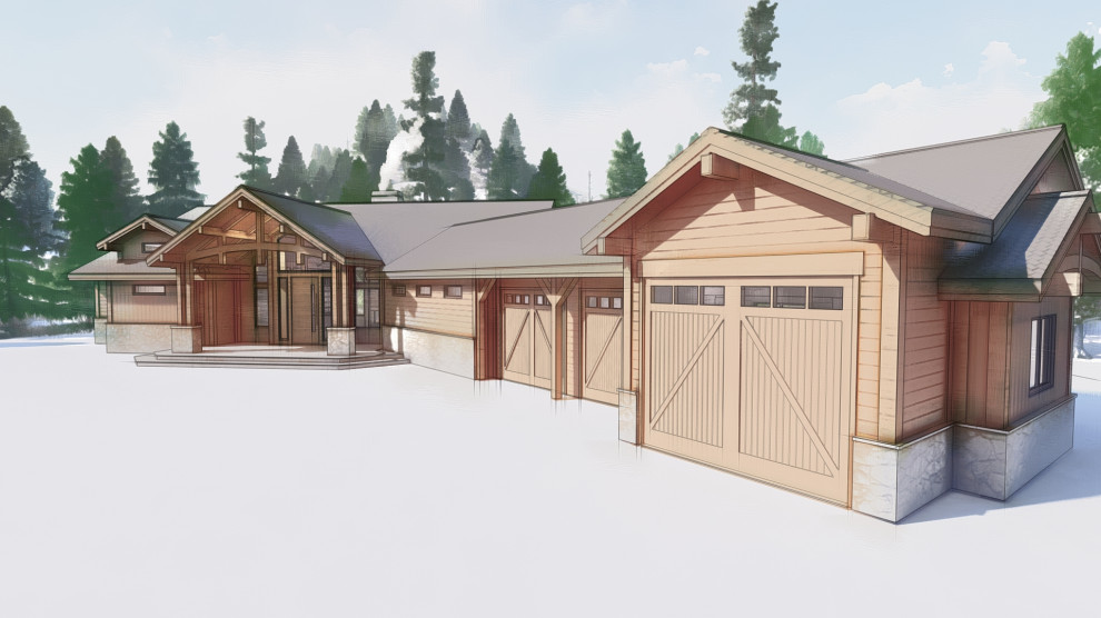 Modern Rustic Lodge in Descanso, CA