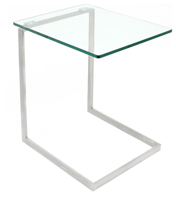 Zenn Glass Side Table