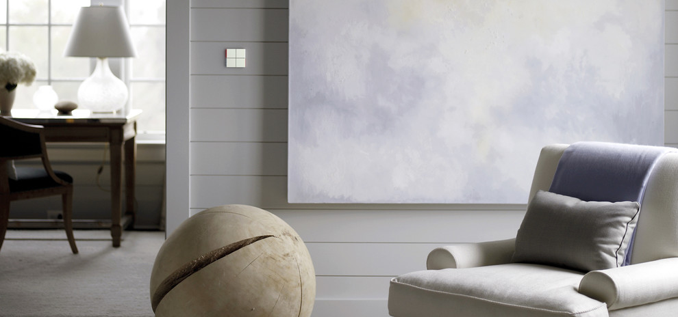 Безрамочный KNX-выключатель ekinex, серии FF, версия 'NF (No Frame)