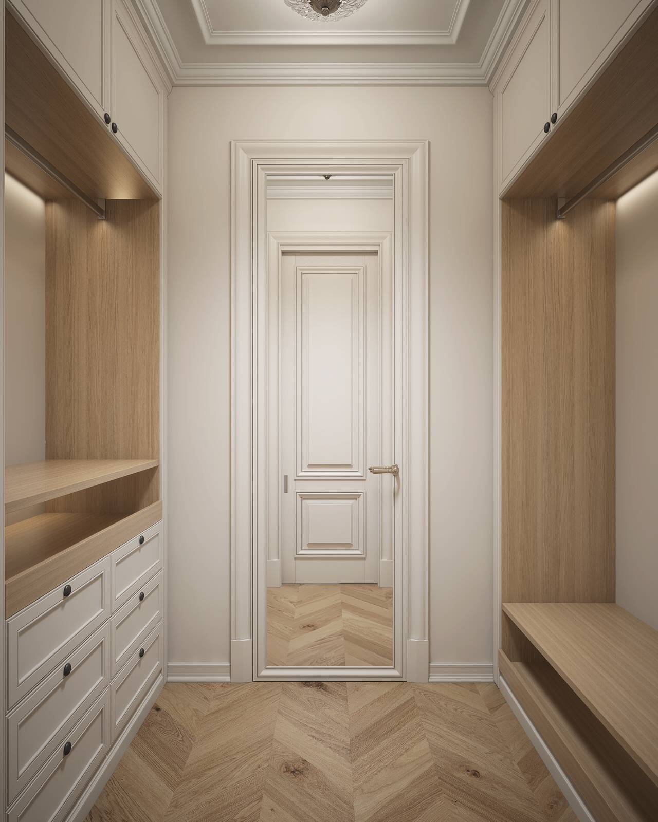 Современная классика, квартира 78м2