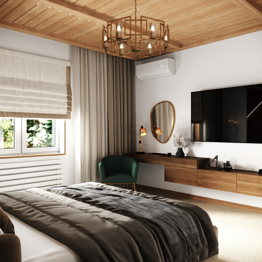 Проект загородного дома в стиле "Шале" Мск.обл. Мытищи