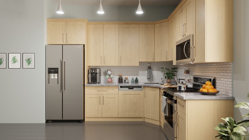 Inspiration for a transitional kitchen remodel in DC Metro