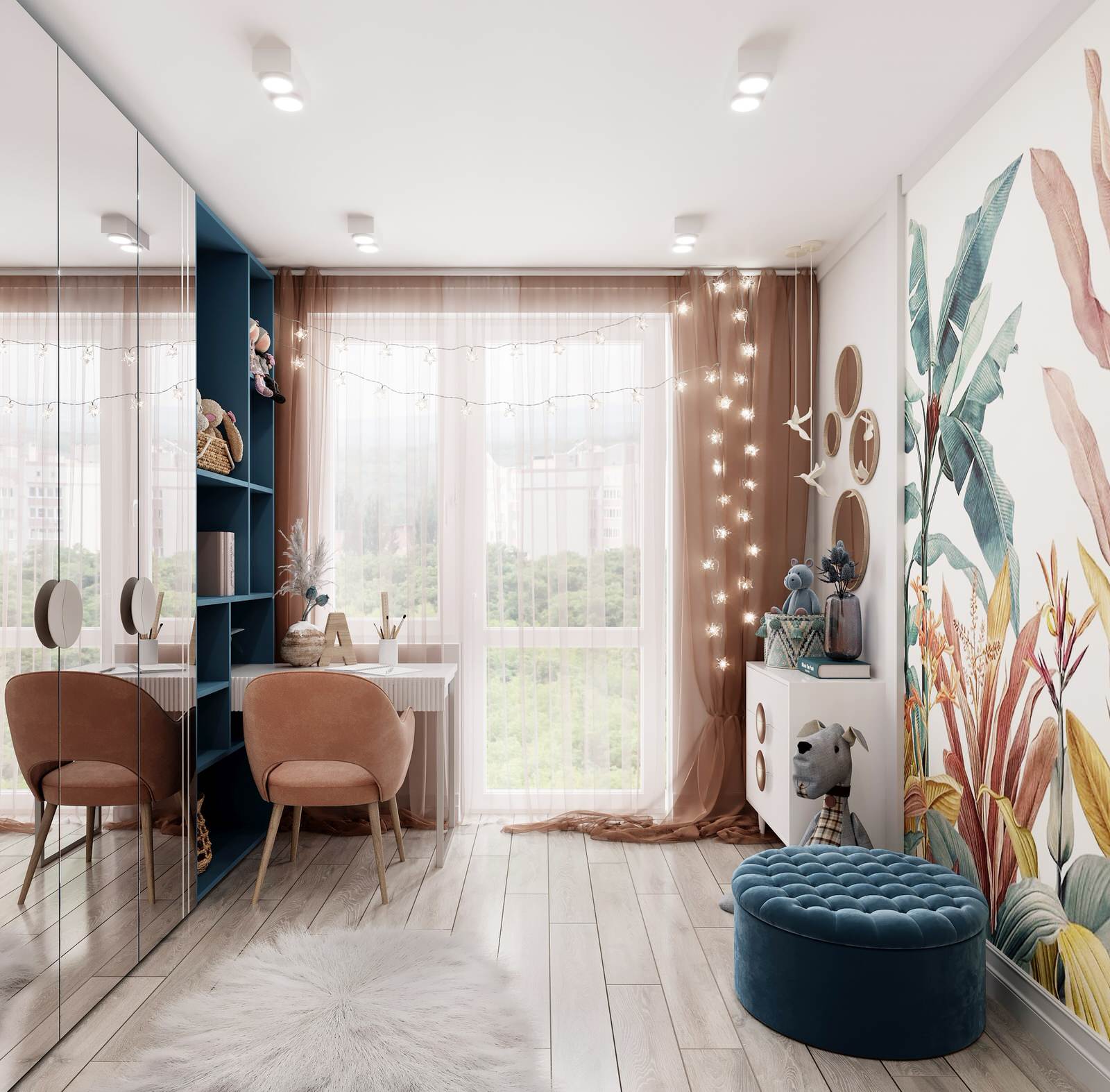 Детская комната для девочки