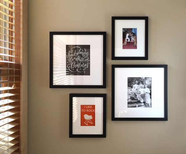 Wall Photo Ideas gallery wall ideas - modern - chicago -change of art® Wall Photo Ideas gallery wall ideas - modern - chicago -change of art®