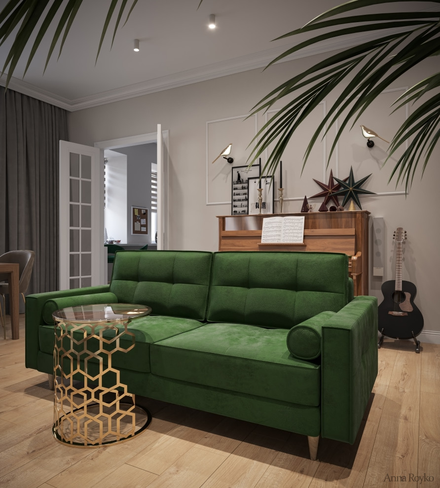 Визуализация гостиной