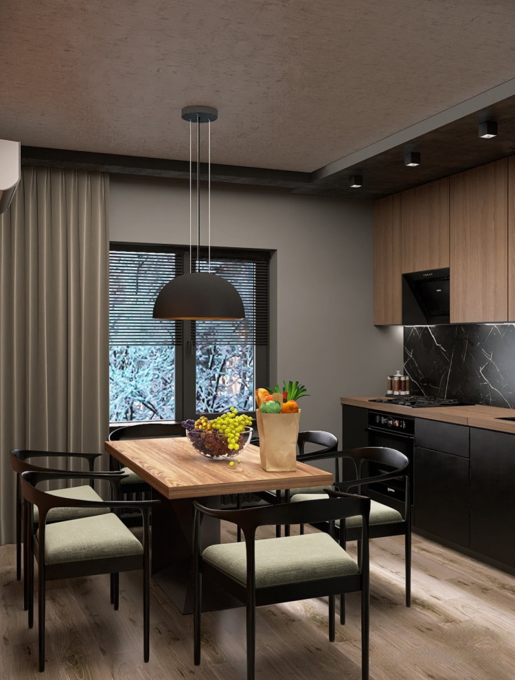 Бюджетный лофт для холостяка